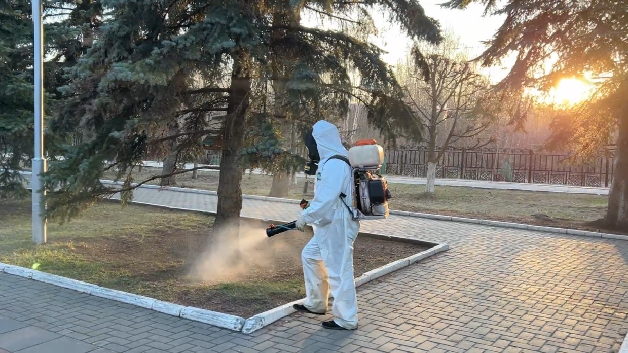 Внимание, жители Майского! 26 мая 2025 г. в целях обеспечения вашего комфорта и безопасности будет проводиться обработка территорий от комаров и клещей